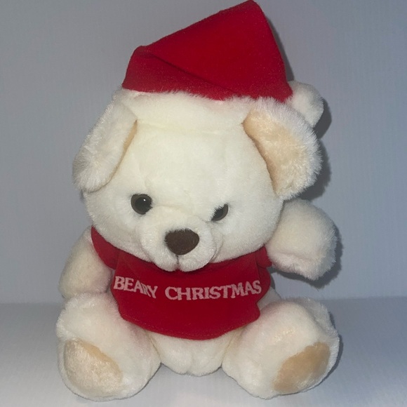 Charisma Beary Christmas bear plush - Picture 1 of 7